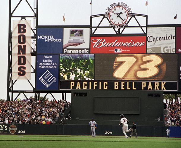 74 Home Runs Barry Bonds Baseball